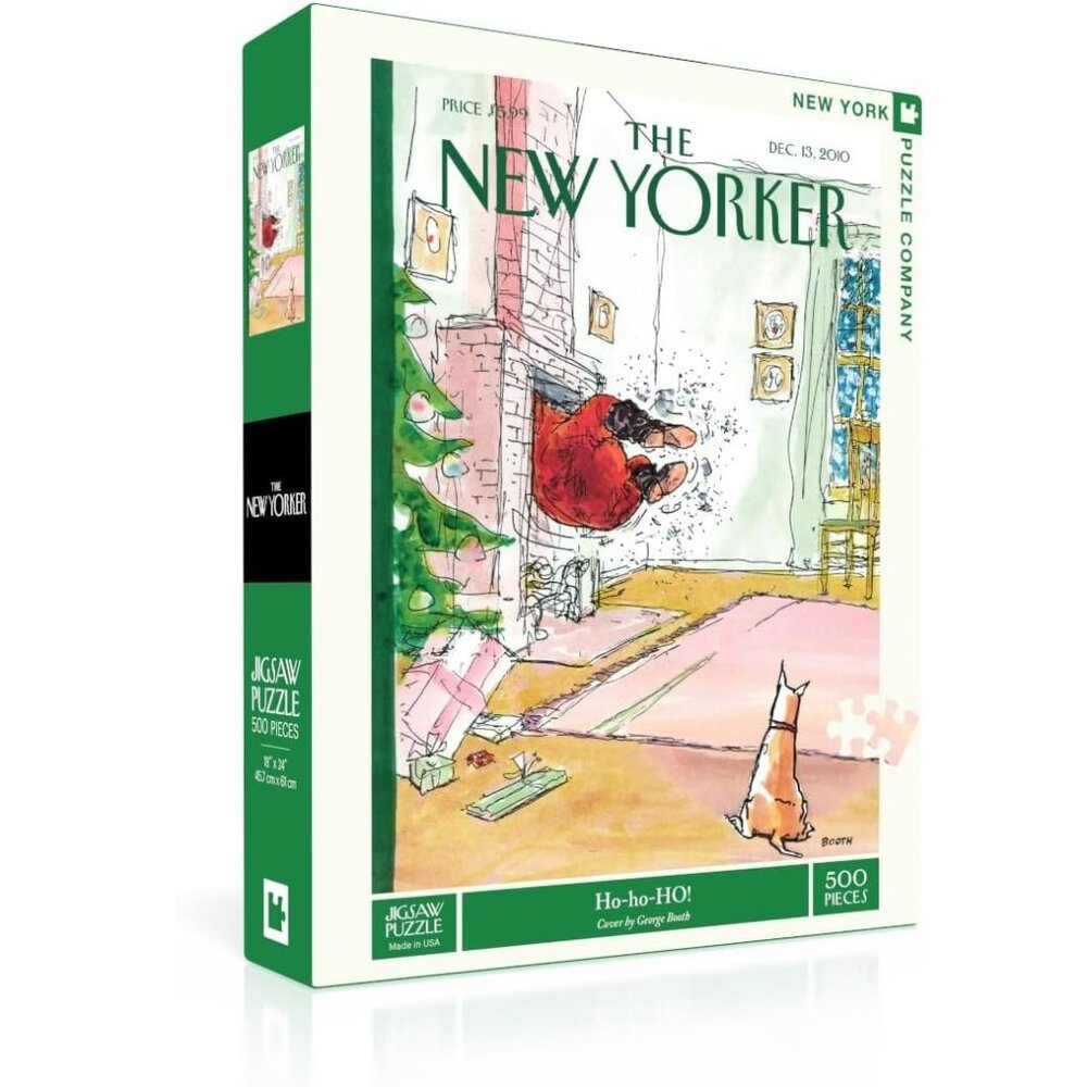 3/$118❤️New York Puzzle Company "HO-HO-HO!" New Yorker puzzle George Booth Condé